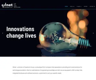 Qdnet.com(Qdnet Technologies Pvt) Screenshot