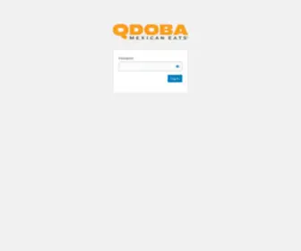 Qdobabenefits.com(Log In ‹ Qdoba Benefits) Screenshot