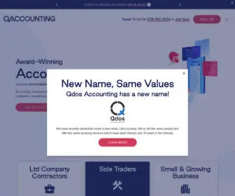 Qdosaccounting.com(Accountants, Accounting Service) Screenshot