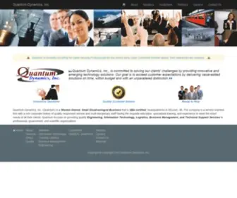 QDYncorp.com(Quantum Dynamics) Screenshot