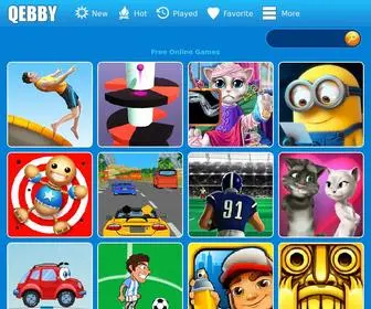 Qebby.com(Free Online Games) Screenshot