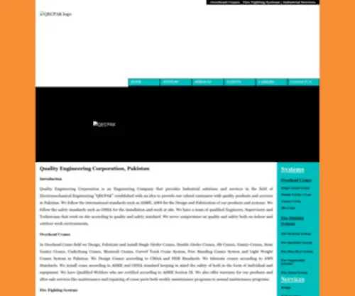 QecPak.com(Quality Engineering Corporation) Screenshot