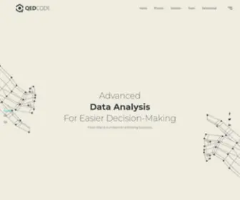 Qedcode.net(Software Development Company) Screenshot