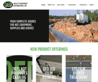 Qeddirect.com(Quality Equipment Distributors) Screenshot