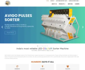 Qedsorter.com(Sorting Machines Manufacturers) Screenshot