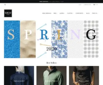 Qedstyle.com(QED Style) Screenshot