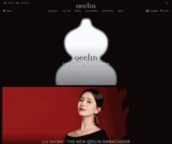 Qeelin.com(Qeelin Official Website) Screenshot