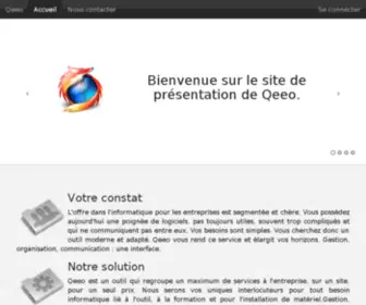 Qeeo.com(Version Bêta) Screenshot