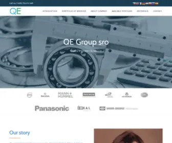 Qegroup.cz(Úvod) Screenshot