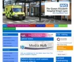 Qehkl.nhs.uk Screenshot