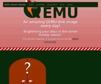 Qemu-Advent-Calendar.org(Offline Site) Screenshot