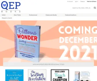 Qepbooks.com(QEP Professional Books) Screenshot