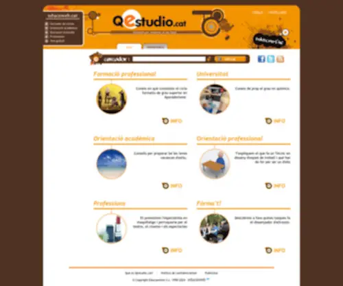 Qestudio.cat(Orienta't per construir el teu futur) Screenshot