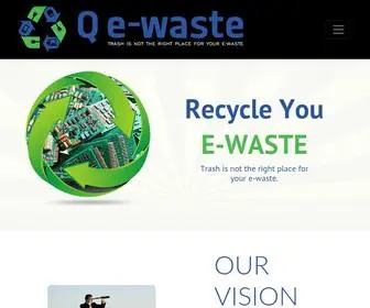 Qewaste.com(Qe Waste) Screenshot