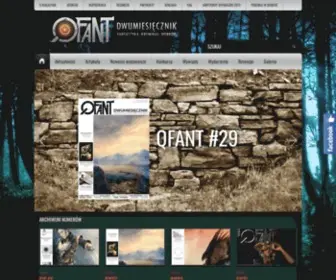 Qfant.pl(Dwumiesięcznik fantastyczno) Screenshot