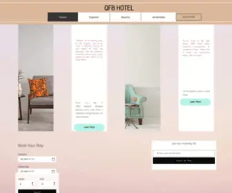 QFbhotel.com(QFB HOTEL) Screenshot