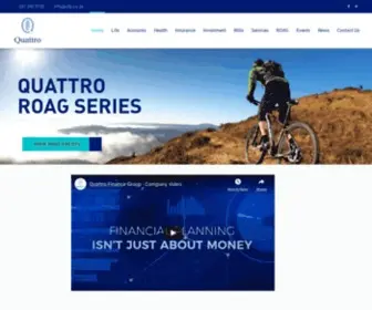 QFG.co.za(The Quattro Finance Group has a specialist approach) Screenshot