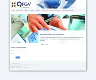 QFGV.com.br(Auto Atendimento ao Devedor) Screenshot