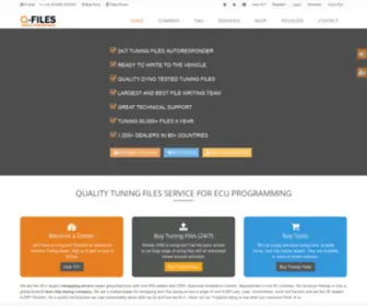 Qfiles.co.uk(ECU Remapping & Chip Tuning) Screenshot