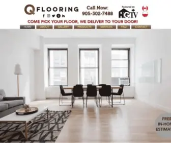 Qflooring.ca(Sales & Installation) Screenshot