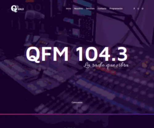 QFM1043.com(QFM 104.3) Screenshot