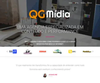 Qgmidia.com.br(Qg midia) Screenshot