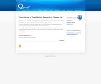 Qgroup.org.au(Q Group) Screenshot