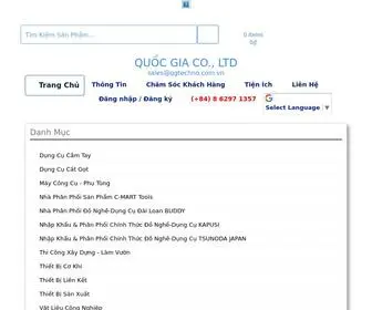 Qgtechno.com.vn(Qgtechno) Screenshot