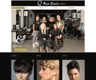 Qhairstudioatl.com(HOME) Screenshot