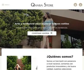 QharaStore.com(Qhara Store) Screenshot