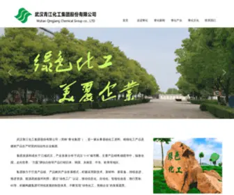 Qhgufen.com(武汉青江化工集团股份有限公司) Screenshot