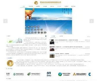 QHNMDB.com(青海省农牧业信贷担保有限责任公司) Screenshot