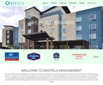 Qhotels.co(Louisiana Hotel Management Company) Screenshot