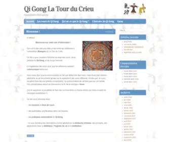 QI-Gonglatour.fr(Qi Gong La Tour du Crieu) Screenshot