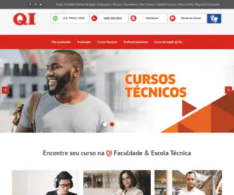 QI.edu.br(QI Faculdade & Escola Técnica) Screenshot