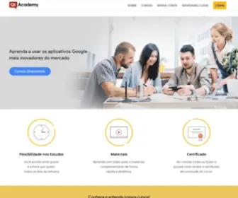 Qiacademy.com.br(Cursos Online Google Cloud) Screenshot