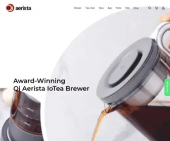 Qiaerista.com(Qi Aerista) Screenshot