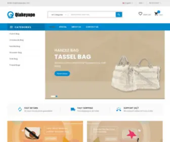 Qiakeyope.com(Travel Bags) Screenshot