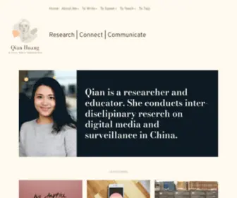 Qian-Huang.com(Research) Screenshot