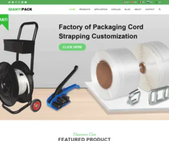 Qianyipack.com(Composite Cord Strap) Screenshot