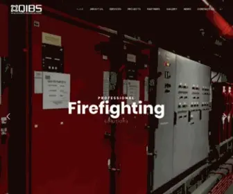 Qibs.qa(Fire Fighting and Fire Alarm Specialist) Screenshot