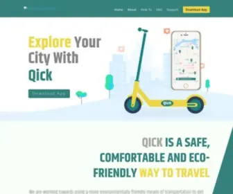 Qickscooters.com(Explore Your City with Qick) Screenshot