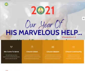 Qicsurulere.org(Church Website) Screenshot