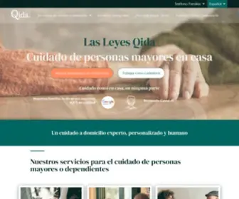 Qida.es(Cuidadores de personas mayores a domicilio) Screenshot