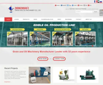 Qiemach.com(Oil press machinery) Screenshot
