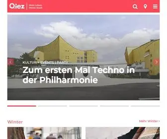 Qiez.de(Dein Berliner Stadtmagazin) Screenshot