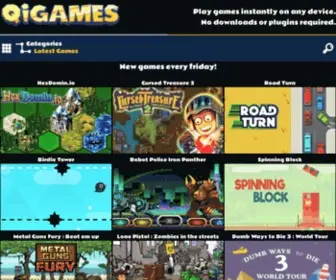 Qigames.com(Play instant games) Screenshot