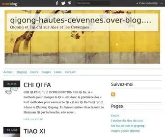 Qigonghautescevennes.com(Qigong hautes cevennes.com) Screenshot