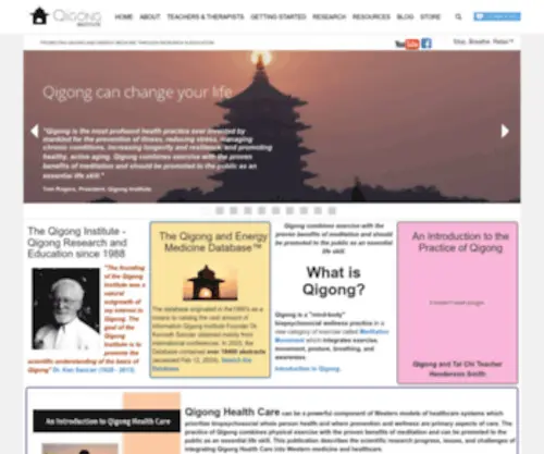 Qigonginstitute.org(Qigonginstitute) Screenshot