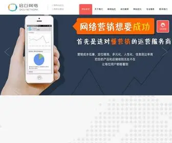 Qiguweb.com(上海网站优化公司) Screenshot